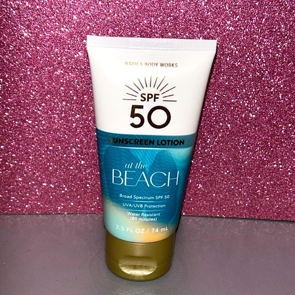 Bath & Body Works At the Beach sunscreen lotion